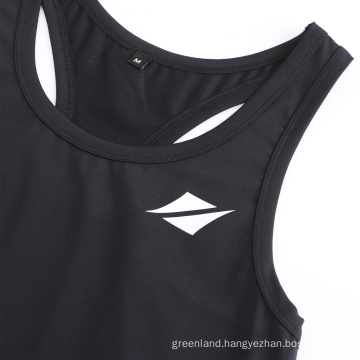 Recycle Polyester Running Top Rpet Tank Top Fitness Clothes Friendly Eco Activewear